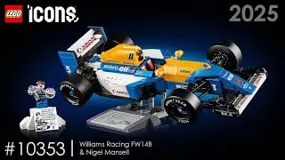 LEGO Icons - Williams Racing FW14B & Nigel Mansell 10353