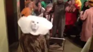 Giant Peach Harlem Shake