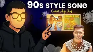 Make 90s Ai Song | Convert Any Song Into 90s Style Song With Ai | 90s Honey Singh Song Tutorial