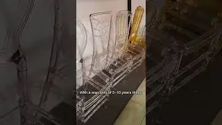 How many design of the clear crystal chair?clearchiavari chair transparent chair clear tiffany chair