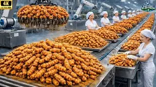 Unbelievable! How Millions of Turmeric Are Processed Inside the Largest High Tech Turmeric Factory