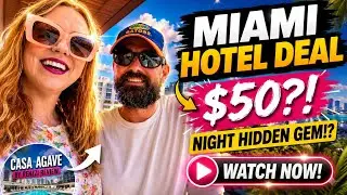 Miami Hotel DEAL: $50/Night Hidden Gem!? | Casa Agave By Renzzi Review 