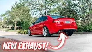Insanely Loud G8 Exhaust Setup!