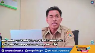 Ucapan HUT SMAGA - Kepala Seksi SMA dan SLB Cabang Dinas Pendidikan Wilayah X