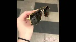 Video thực tế k&iacute;nh m&aacute;t Ray-ban RB3636 9196/31 size 58 - L/H: 0948.74.5959