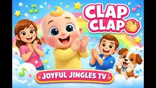 Clap Clap Song 👏 | Fun Action Song for Kids & Toddlers 🎶 | Learn & Play | Joyful Jingles TV