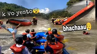 TRISULI RIVER RAFTING 😱| EXTREMELY ADVENTURES | ADSENSE PIN PANI AYO HAi😁