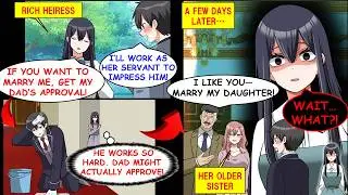[Manga Dub] I Became a Servant to Marry a Rich Heiress&hellip;Then Her Dad Made Me Marry Her Older SISTER!