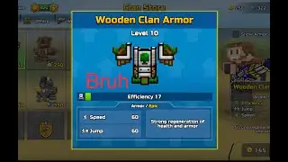 Level 10 armor for level 65 player&hellip; 😳 (Pixel Gun 3D)