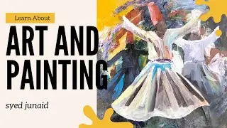 How to Paint a Dancing Dervish | Easy Art Tutorial#art #fun #tutorial #colors #drawing #music #best