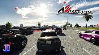 Assetto Corsa BMW M340 Cutting Up Through NEW Miami Map | Thrustmaster T300 RS