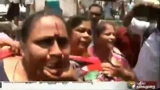 Clash Between Police and Makkal Athikaram Members in Chennai
