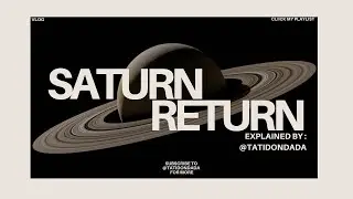 Saturn Return Explained 🌕 | Full Moon in Cancer Reflections w/ @tatidondada