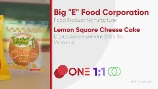 Lemon Square Cheese Cake Digital Ad 2025 15s (Philippines, Version 4) [1:1/ST]