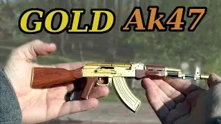 Mini Gold Ak-47!  - From GoatGuns.com