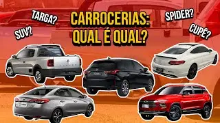 Voc&ecirc; conhece os tipos de carroceria?