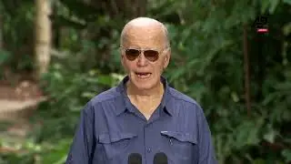 Joe Biden calls for rainforest protection as he visits Brazil's Amazon