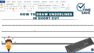 MS Word Shortcut: How to Quickly Underline Text...........#words #msword