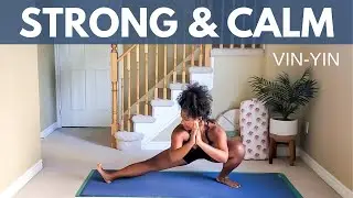 40 min Vin to Yin | Strong & Calm | Hips & Hamstring Focus | All Levels