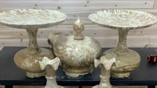mỹ nghệ gỗ nu nghiến | giao lưu phú quý ,nậm tỏi và đĩa bồng gỗ nu nghiến …lh0366770068