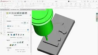 Milling a Chess Knight in SolidWorks CAM | CNC Simulation and G Code Generation