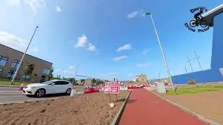 Arbroath,  Harbour cycle track now open!