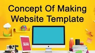 Concept Of Making Website Template - By Code Injector