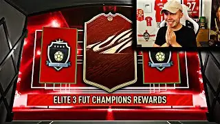 BIG WALKOUT!!! ELITE 3 FUT CHAMPIONS REWARDS! (FIFA 21)