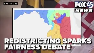 Maryland redistricting sparks heated debate over political fairness