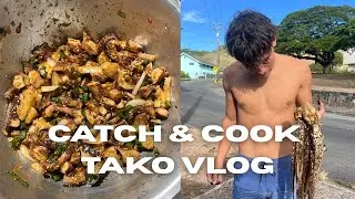 POV: вы узнаете, как ловить и готовить тако на Гавайях | VLOG