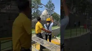 Enjoying the moments Lumbini cable car#butwal