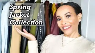 SPRING JACKET COLLECTION 2021 | The BEST Collection of Spring Jackets | by Crystal Momon