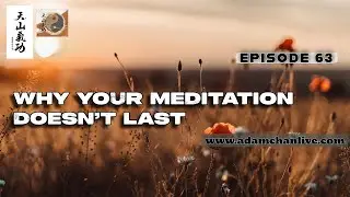 Why Your Meditation Doesn’t Last, The Missing Step - Taoism w/ Adam Chan Epi # 63