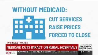 Medicaid cuts threaten rural hospitals in Iowa, Illinois