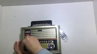 Радиоприемник Ретро KEMAI MD 1705 Bluetooth