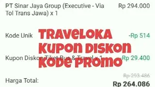Beli Tiket Bus Di Traveloka Dan Memasukkan Kupon Kode Promo Diskon
