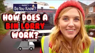How does a Bin Lorry work? 🚛 Maddie's Do You Know? 👩