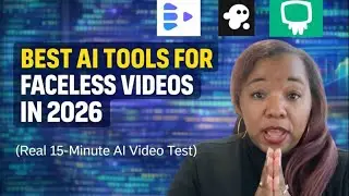 I Tested 3 AI Video Tools for Faceless Content — Here’s What Actually Works (w/ real video examples)