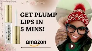 I Tried Amazon's Too Faced Lip Injection Extreme Power Plumping Lip Gloss. Does it work?