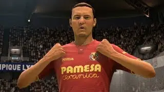 FIFA 18 - Olympique Lyonnais vs Villarreal CF - UEFA Europa League Gameplay (HD) [1080p60FPS]