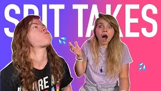 Try NOT To Laugh + SPIT TAKE Challenge! Pt. 3 - *Saucy Jokes Edition* - Hailee And Kendra