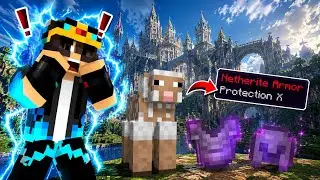 MINECRAFT, BUT SHEARING SHEEP GIVES OP ITEM!!🤩🤯 |Minecraft #1