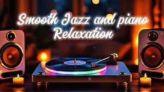 Smooth Jazz Sax & Piano for Relaxation | Cozy Night Ambience Music for Sleep, Study & Stress Relief