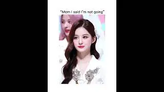 &ldquo;Mom I said I&rsquo;m not going&rdquo;  sullyoon,sana #shorts #kpop #sana #sullyoon #twice