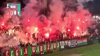 LEGIA WARSAW Away Support MADNESS 🔥 | Celje vs Legia Conference League | November 2025