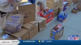 McMichael Middle School students feed 50 families with Thanksgiving food collection