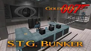 GoldenEye 007 N64 - S.T.G. Bunker - 00 Agent (Custom level)