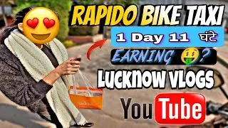 Rapido Bike Taxi 🚕 Rapido Bike Captain Earning 🤑 #trending #motovlog #rapidobiketaxijob #viralvideo 