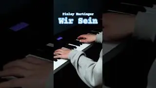 Wir sein - Finlay Hartinger (Piano Cover 1) #shorts #piano #finlayhartinger #wirsein