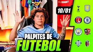 PALPITES DE FUTEBOL PARA HOJE 10/01/2026 &ndash; BILHETE PRONTO DO IMPERADOR | APOSTAS ESPORTIVAS